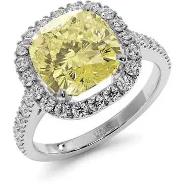 Кольцо Courtney Yellow 3,3 карата