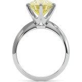 Кольцо с желтым муассанитом Marietta Yellow 3,6 карат thumbnail