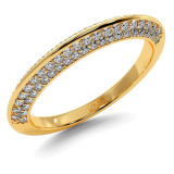 0.5 CTW Moissanite Wedding Ring "Melanie" thumbnail
