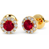 Серьги Amalia Ruby 1,6 карата thumbnail