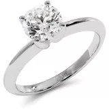 1 CTW Moissanite Engagement Ring "Melissa" thumbnail