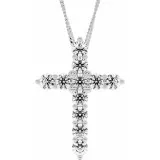 1.1 CTW Moissanite Pendant "Crest" thumbnail
