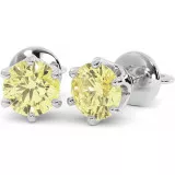 Серьги Тифани Yellow 2 карата thumbnail