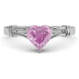 1.2 CTW Sapphire Engagement Ring "Hilary" thumbnail