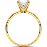 1 CTW Princess Cut Moissanite Engagement Ring "Novo" thumbnail