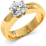 1 CTW Moissanite Engagement Ring "Annetta" thumbnail