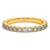 0.7 CTW Moissanite Wedding Band "Arina" thumbnail