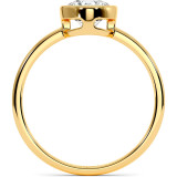 1 CTW Bezel Moissanite Engagement Ring "Bezet" thumbnail