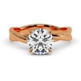 1 CTW Moissanite Engagement Ring "Vixen" thumbnail