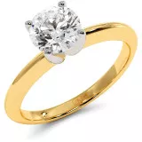 1 CTW Moissanite Engagement Ring "Melissa" thumbnail
