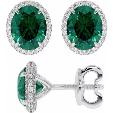 Серьги Sheila Emerald 6,8 карат