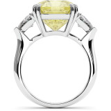 Кольцо с желтым муассанитом Mila Yellow 8,1 карата thumbnail