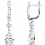 8.4 CTW Moissanite Earrings "Kelly" thumbnail