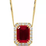 2.3 CTW Ruby Pendant "Bertha" thumbnail