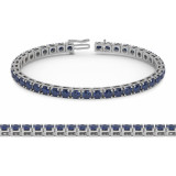 11 CTW Sapphire Tennis Bracelet "Jasmine" thumbnail