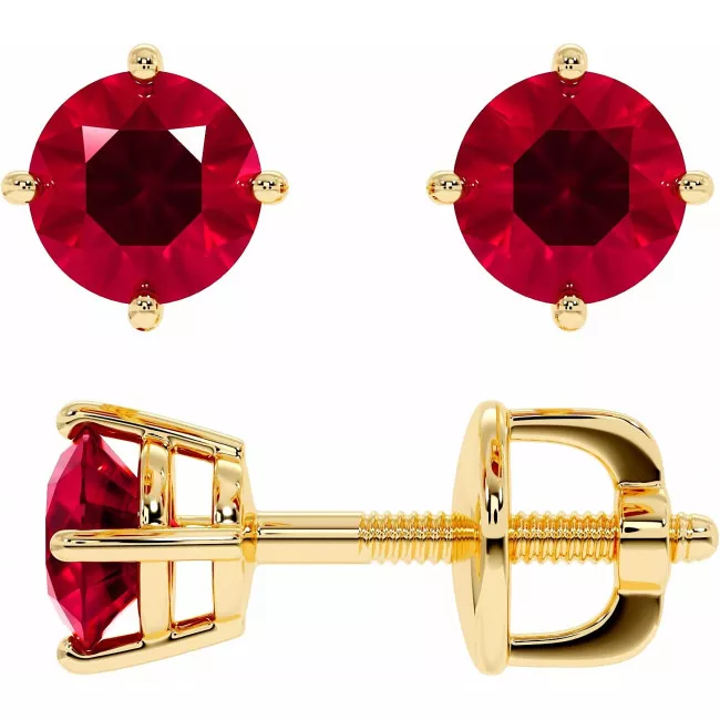 Серьги Madison Ruby 1,2 карата