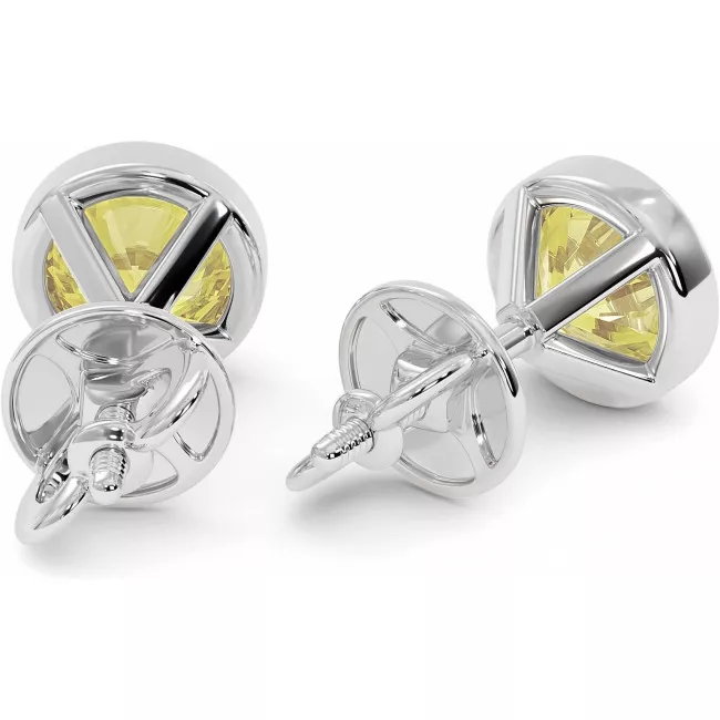 Серьги Cocktail Yellow 3,8 карата
