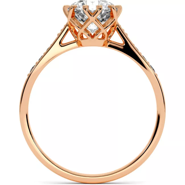1.07 CTW Moissanite Engagement Ring "Arabella"