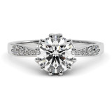 1.07 CTW Moissanite Engagement Ring "Arabella" thumbnail