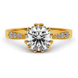 1.07 CTW Moissanite Engagement Ring "Arabella" thumbnail