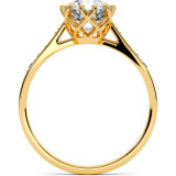 1.07 CTW Moissanite Engagement Ring "Arabella" thumbnail
