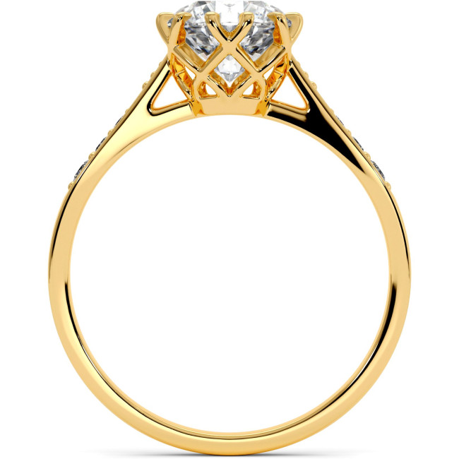 1.07 CTW Moissanite Engagement Ring "Arabella"