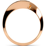 0.5 CTW Bypass Moissanite Engagement Ring "Ella" thumbnail