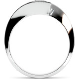 0.5 CTW Bypass Moissanite Engagement Ring "Ella" thumbnail