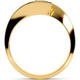0.5 CTW Bypass Moissanite Engagement Ring "Ella" thumbnail