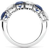 3.3 CTW Sapphire Wedding Band "Embrace" thumbnail