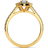 0.7 CTW Moissanite Engagement Ring "Irma" thumbnail
