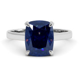 4.8 CTW Sapphire Engagement Ring "Jaydee" thumbnail