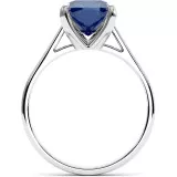 4.8 CTW Sapphire Engagement Ring "Jaydee" thumbnail