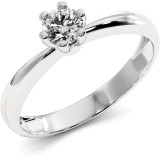 0.25 CTW Moissanite Engagement Ring "Nora" thumbnail