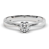 0.25 CTW Moissanite Engagement Ring "Nora" thumbnail