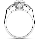 2.5 CTW Moissanite Engagement Ring "Pear" thumbnail