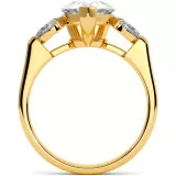 2.5 CTW Moissanite Engagement Ring "Pear" thumbnail