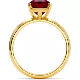 2 CTW Ruby Engagement Ring "T-Ring" thumbnail