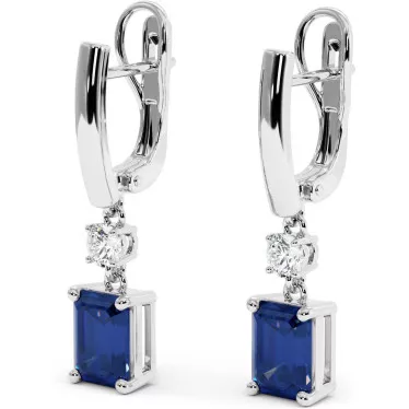 Серьги Judy Sapphire 6,5 карата