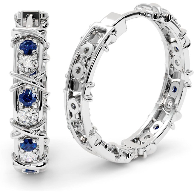 Серьги Sixteen Kongo Sapphire 1,8 карат