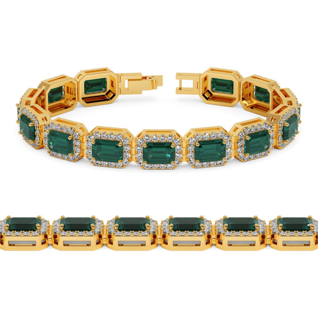 Браслет Milana Emerald 12,2 карата