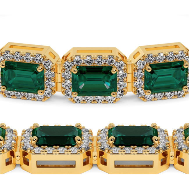Браслет Milana Emerald 12,2 карата