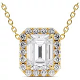 2.8 CTW Moissanite Pendant "Bertha" thumbnail