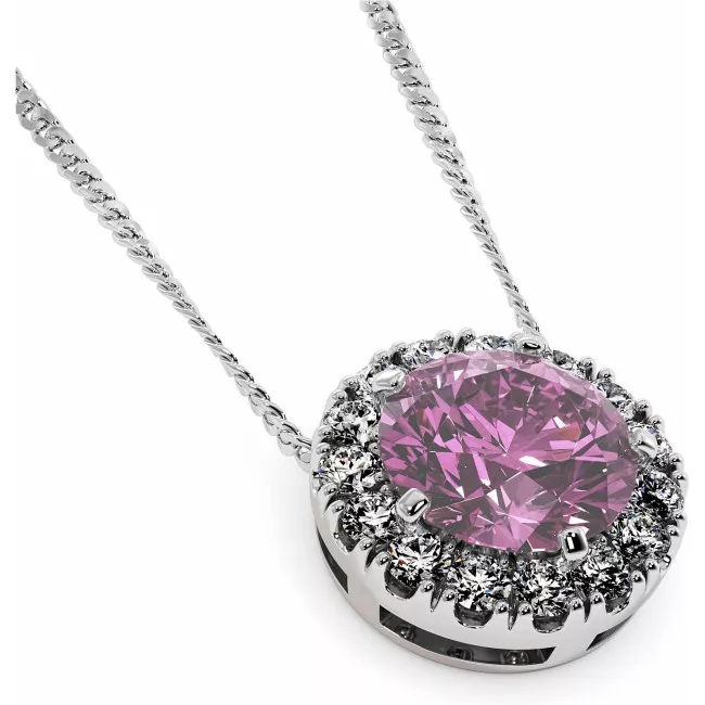 1.4 CTW Sapphire Pendant "Amalia"