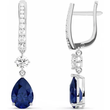 Серьги Kelly Sapphire 9,8 карата